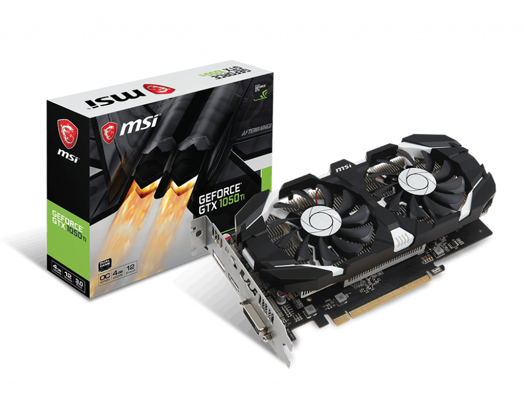 msi 1050 TI