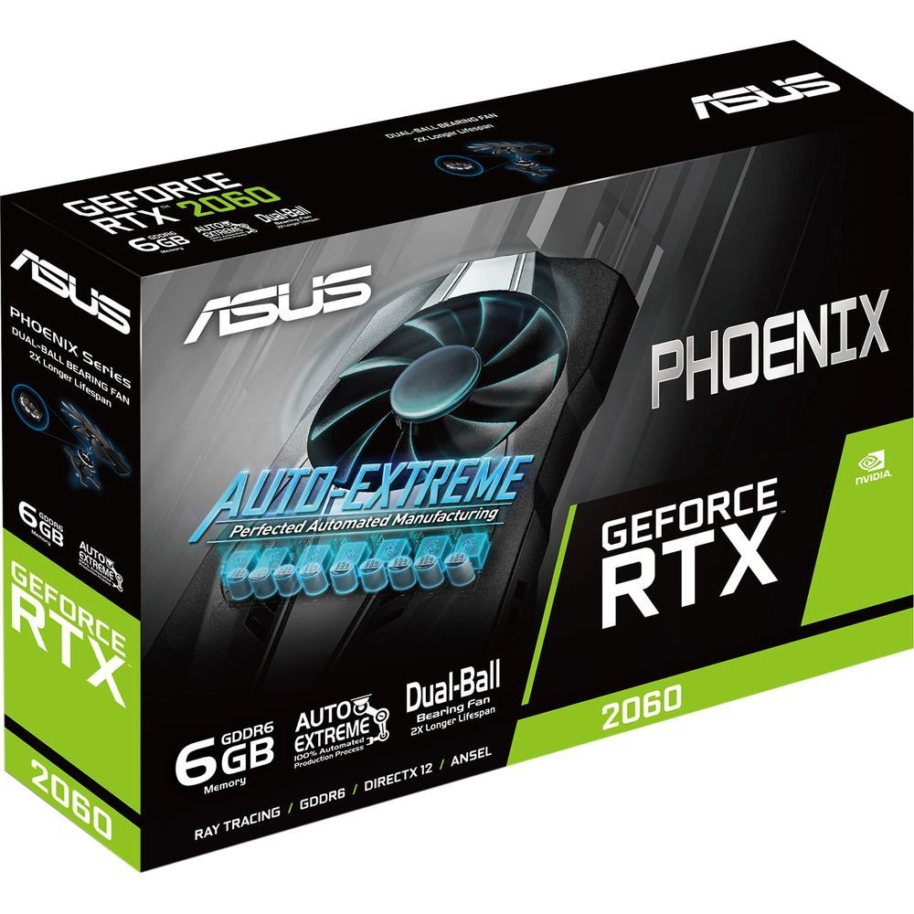 ASUS Phoenix GeForce RTX™ 2060 6GB GDDR6