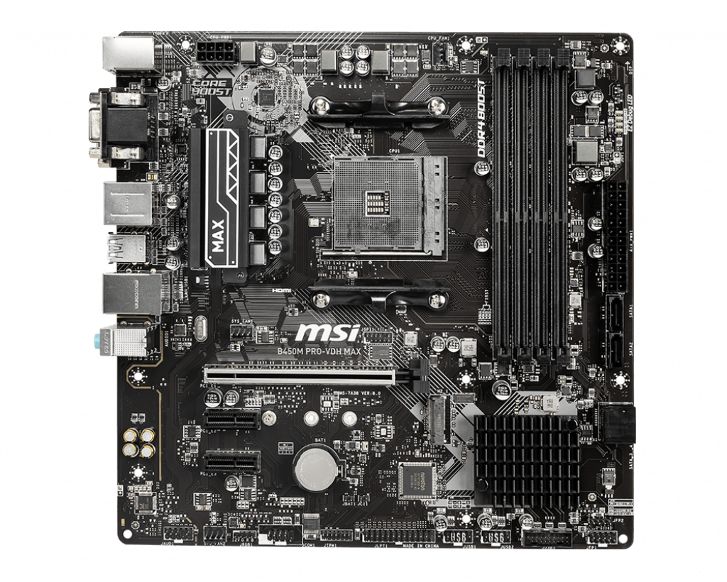 MSI B450 PRO-VDH MAX 2