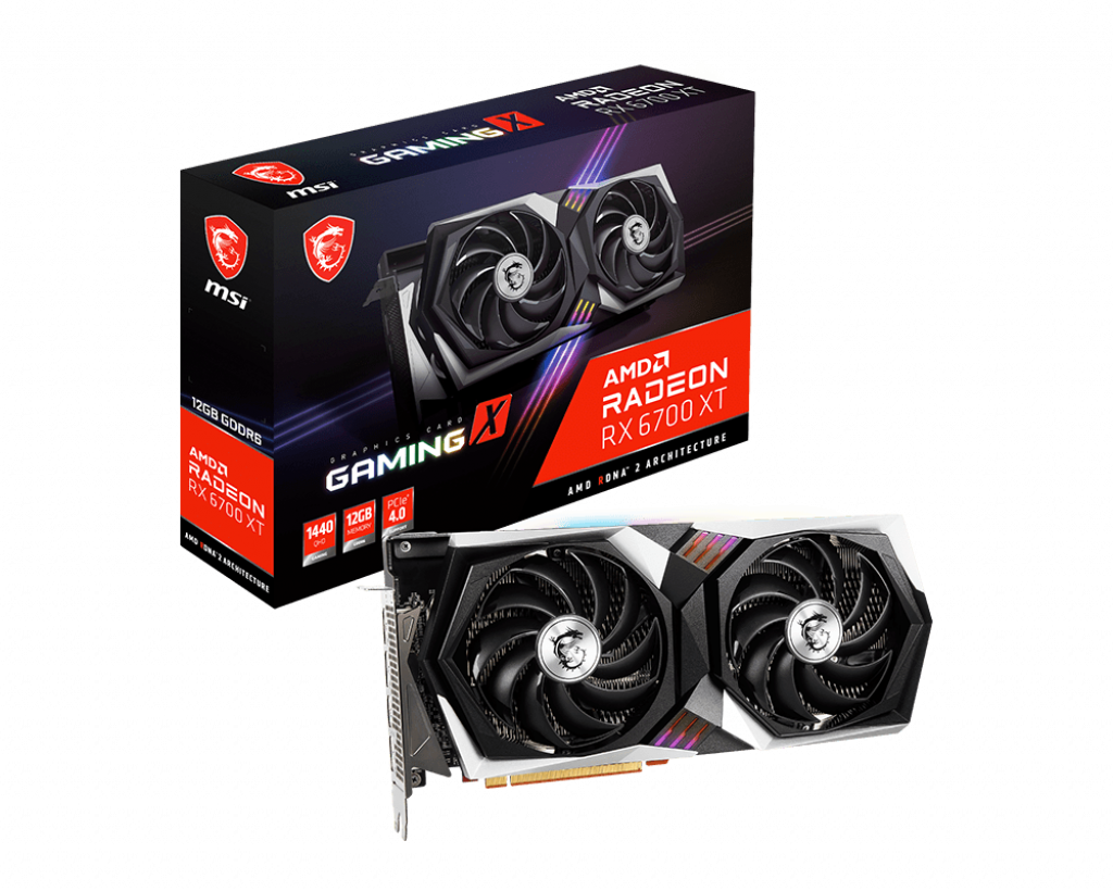 MSI rx6700XT GAMING X 1
