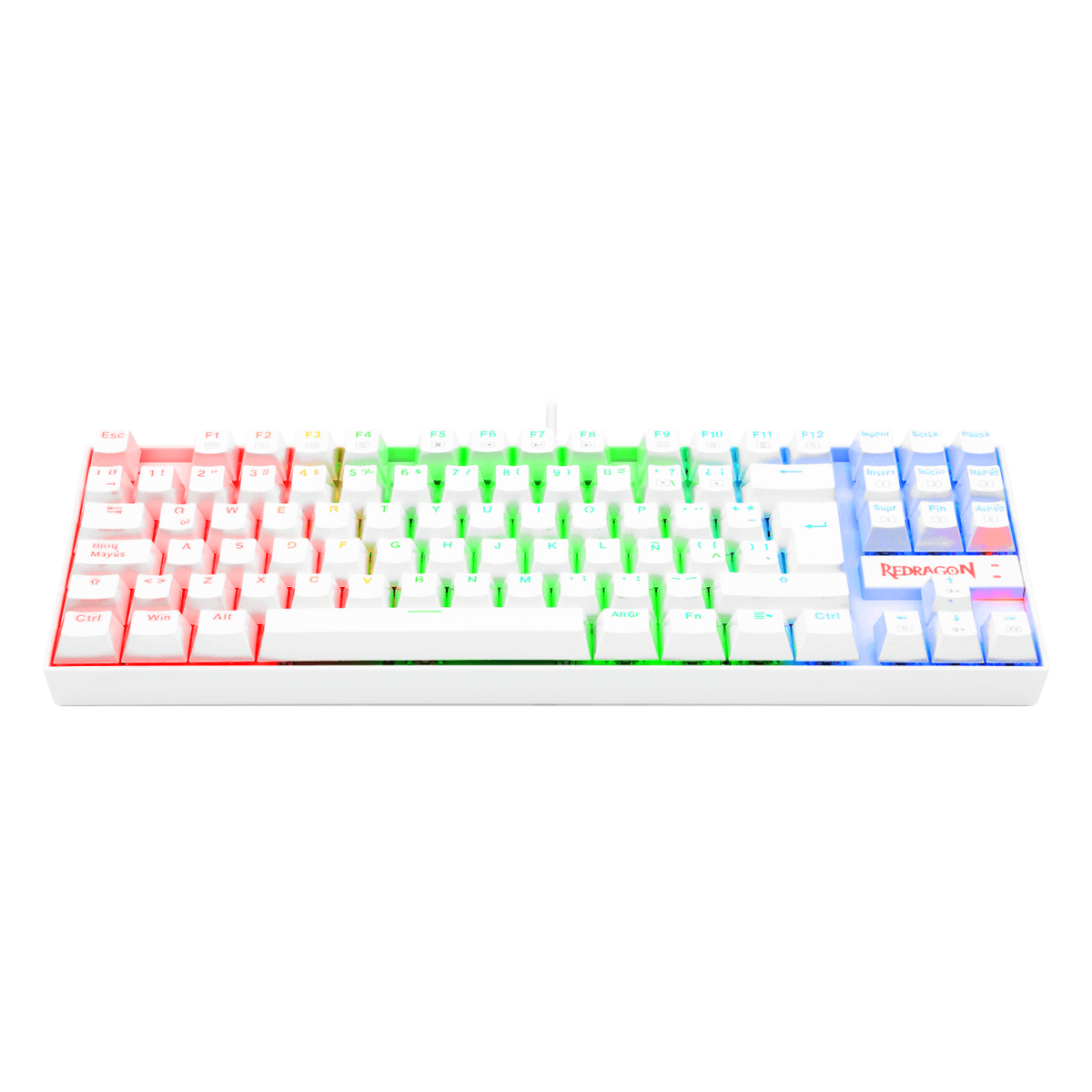 TECLADO MECÁNICO REDRAGON KUMARA WHITE K552W-RGB 3