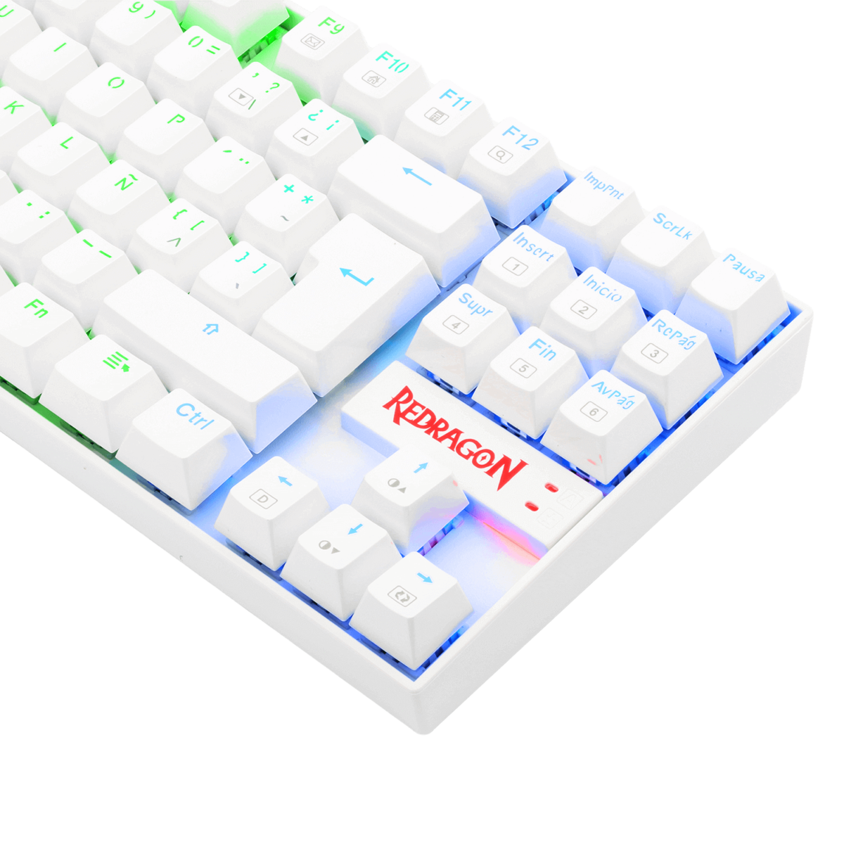 TECLADO MECÁNICO REDRAGON KUMARA WHITE K552W-RGB 7