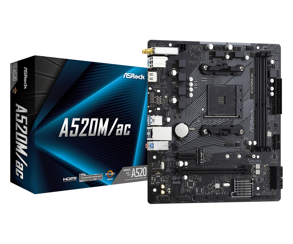 ASROCK A520M AC 1