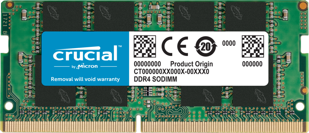 CRUCIAL 8G DDR4 3200 SODIMM CT8G4SFS832A