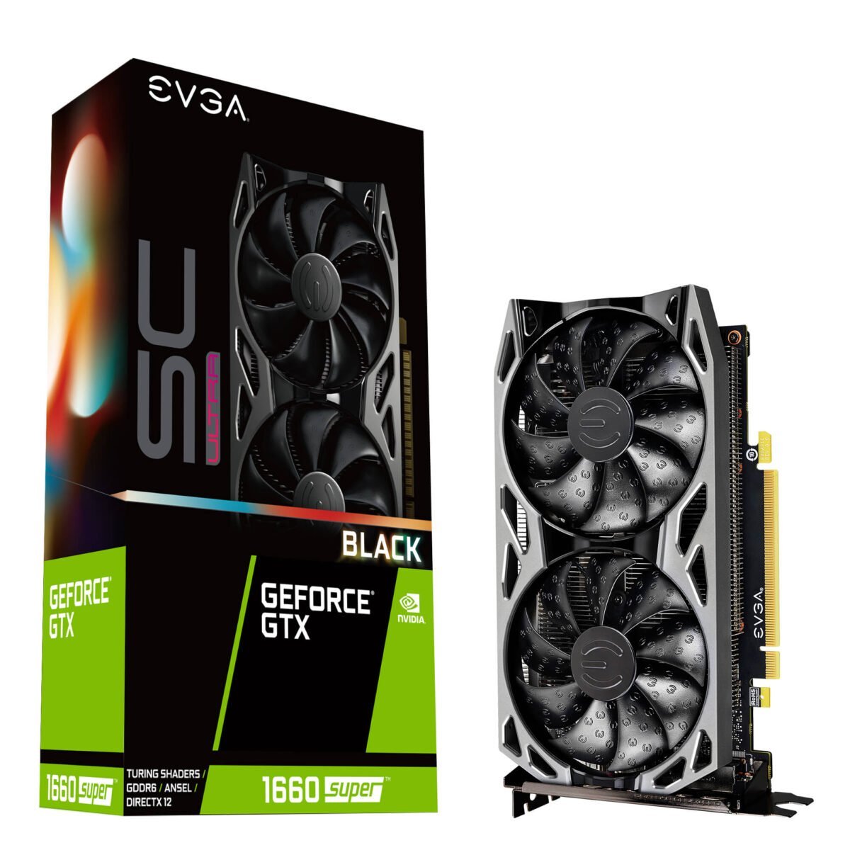 EVGA GeForce GTX 1660 SUPER SC ULTRA BLACK GAMING 1