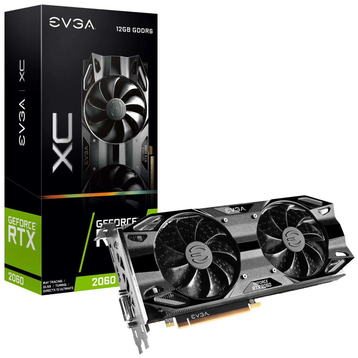 EVGA GeForce RTX 2060 12GB XC GAMING 1