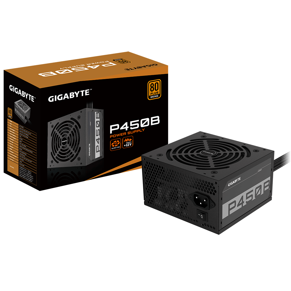 GIGABYTE GP-450B 450W 80 PLUS Bronze 1