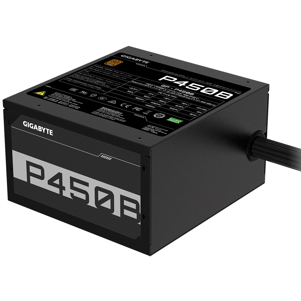 GIGABYTE GP-450B 450W 80 PLUS Bronze 4