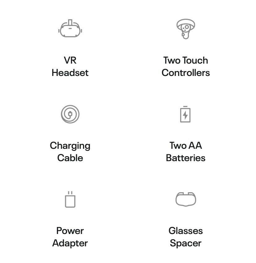 OCULUS QUEST 2 ADVANCED ALL IN ONE 256GB 7