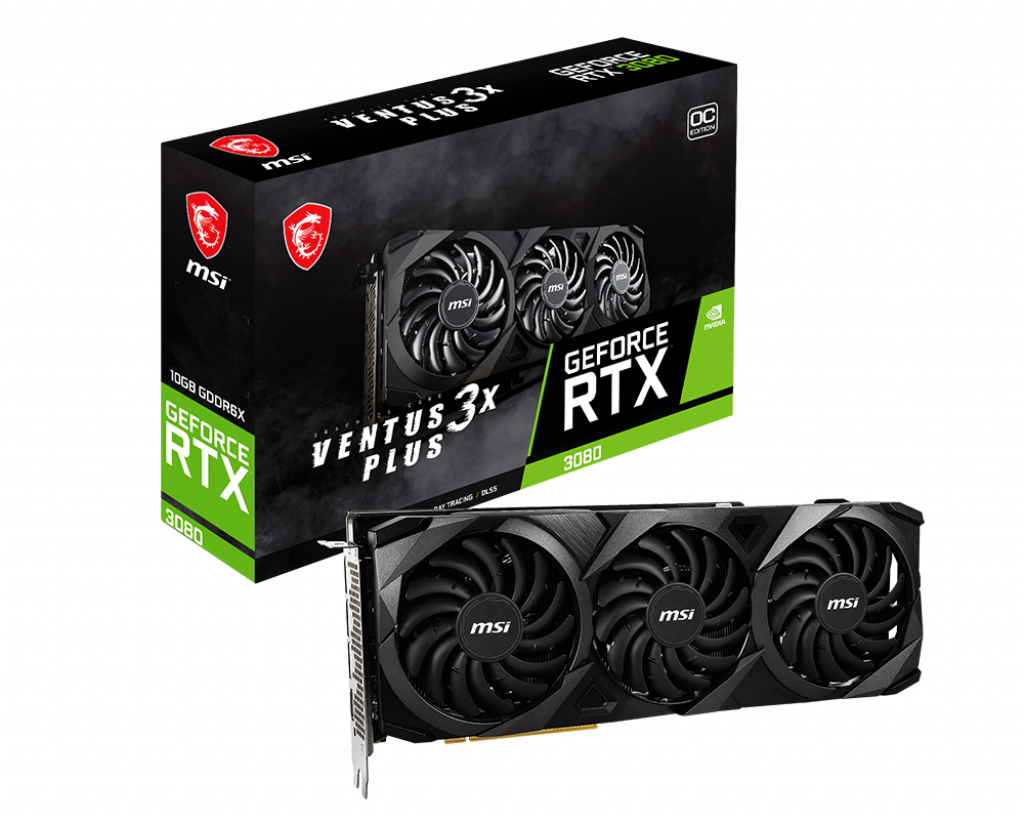 GeForce RTX 3080 VENTUS 3X PLUS 10G OC LHR 1