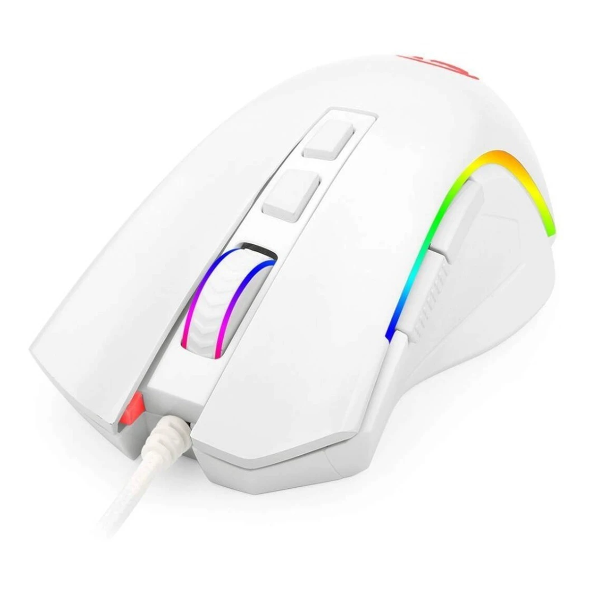MOUSE GAMER RGB GRIFFIN M607 WHITE 4