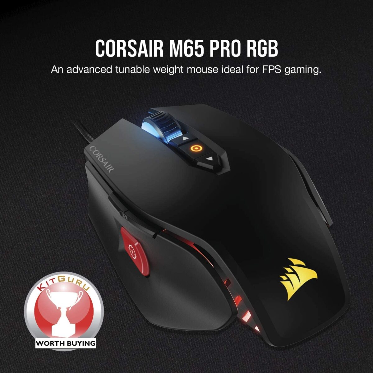 Mouse CORSAIR M65 PRO RGB