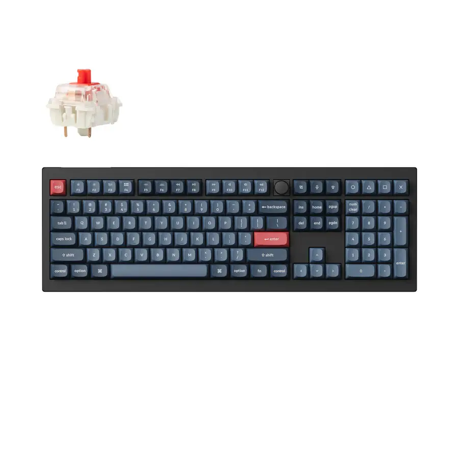 Keychron-V6-Max-QMK-Wireless-Custom-Mechanical-Keyboard-full-size-Layout-Fully-Assembled-Kn